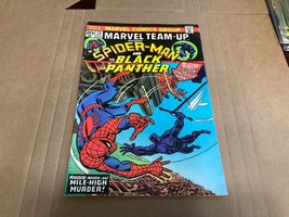 Marvel Team-Up Spider-Man & The Black Panther #20 Comic Book 1974 - $14.98