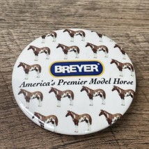 BREYER Horse Button Pin Pinback Limited Edition " America’s Premier Model Horse” - £11.66 GBP
