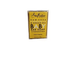 Shea Moisture Raw Shea Chamomile &amp; Argan Oil Baby Eczema Bar Soap (5 oz) - £23.61 GBP