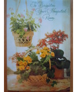 Vintage To Brighten Your Hospital Room Ambassador Greeting Card  - $4.07 CAD
