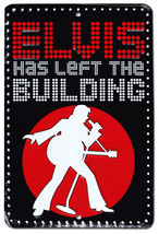 Elvis Fans Parking Sign (Has Left the Building) - £10.50 GBP