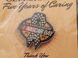 Vintage Jewelry Lapel Pin Collectible 2008 Commemorative NASCAR Hat Pin - $14.99