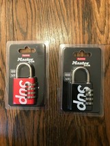 DS Supreme Master Lock Numeric Combination Locks Red &amp; Black SS19 &quot;IN HAND&quot; - £151.45 GBP