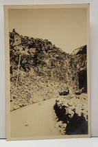 RPPC Horse Drawn Wagon from inside the Mountain Tunnel Real Photo Postcard G6 - £5.58 GBP