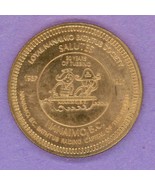 1987 Nanaimo British Columbia Trade Token or Dollar Bathtub Race Logo Bastion AS - £6.35 GBP