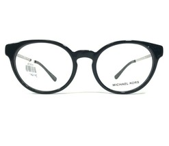 Michael Kors MK4048 Kea 3163 Eyeglasses Frames Black Silver Round 51-19-135 - £44.67 GBP