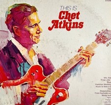 This Is Chet Atkins Double LP Set Country Vinyl Record 1970 RCA 12&quot; VRA16 - $19.99