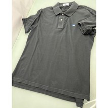 Southern Tide Men Skipjack Polo Shirt Black Golf Short Sleeve Stretch Large L 40 - £15.51 GBP