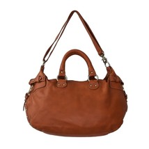 Nuovedive Shoulder Bag Handbag Hobo Italian Leather Orange - £51.95 GBP