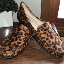 Pierre Dumas leopard print loafers size 11 - £12.53 GBP