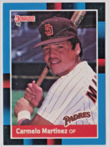 Carmelo Martinez San Diego Padres Outfield 1988 Donruss Card # 287 Near Mint - $1.77