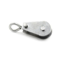 Silver Tone Metal Swivel Pulley 0.5T - £11.83 GBP