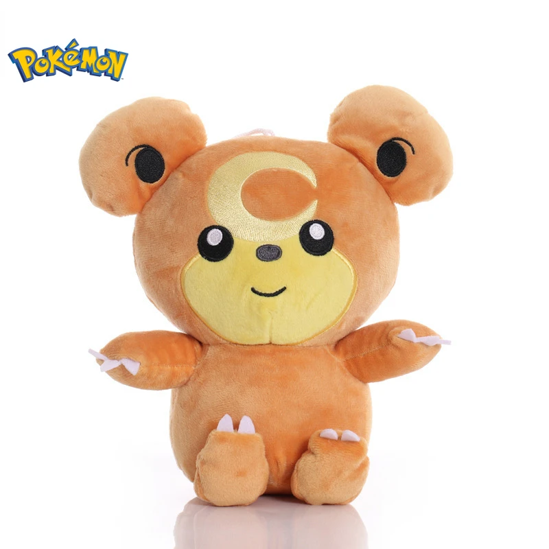 18cm Pokemon Teddiursa Plush Toys Cartoon Cute Stuffed Elf Doll Kawaii Anime - £12.92 GBP