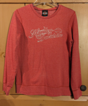 Harley Davidson Women Size M Embroidered Daytona Beach Long Sleeve Sweat... - £11.39 GBP