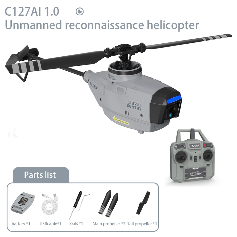 RC ERA C127AI 2.4G 4CH 6-Axis Gyro Brushless Optical Flow Localization Altitude - £145.66 GBP+