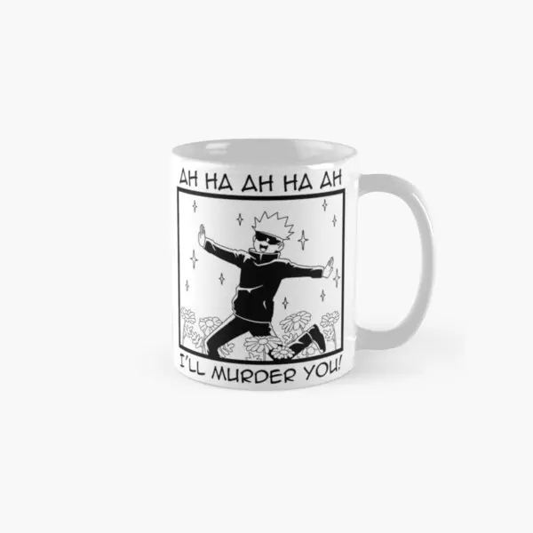 Jujutsu Kaisen Satoru Gojo I Ll Murder Mug Drinkware Cup Tea Coffee  - $19.99