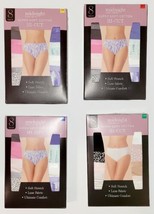 Women&#39;s Panty, Midnight by Carole Hochman, Hi-Cut Super Soft Cotton 8 Pa... - £13.41 GBP