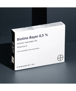 Bayer - Biotine Vitamine H Ampoule US Seller - Genuine NEW - £47.98 GBP