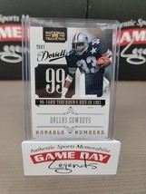 2010 Playoff National Treasures Tony Dorsett Game Worn Patch PRIME /50 - £42.31 GBP