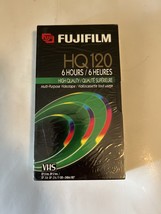 Fuji Film VHS Blank Video Tapes 6 hours HQ 120 High Quality #93-1288 - £7.36 GBP