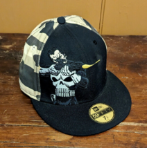 Marvel Comics The Punisher 59Fifty 7 1/8 Fitted New Era Black - Camo Hat... - £22.41 GBP