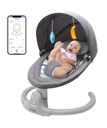 Baby Swing for Infants APP Remote Bluetooth Control, 5 Speed Settings, U... - £78.73 GBP+