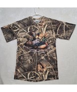 Advantage Max 4 Mens Camo T Shirt Sz M Medium Camouflage Hunting Apparel - $18.87