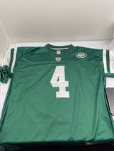 NFL Brett Farve New York Jets Green Football Jersey #4 On Field Size 2XL - £37.84 GBP