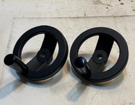 2 Quantity of 2-Spoke Foldable Handwheels 11mm Center Hole 126mm OD (2 Q... - $29.99