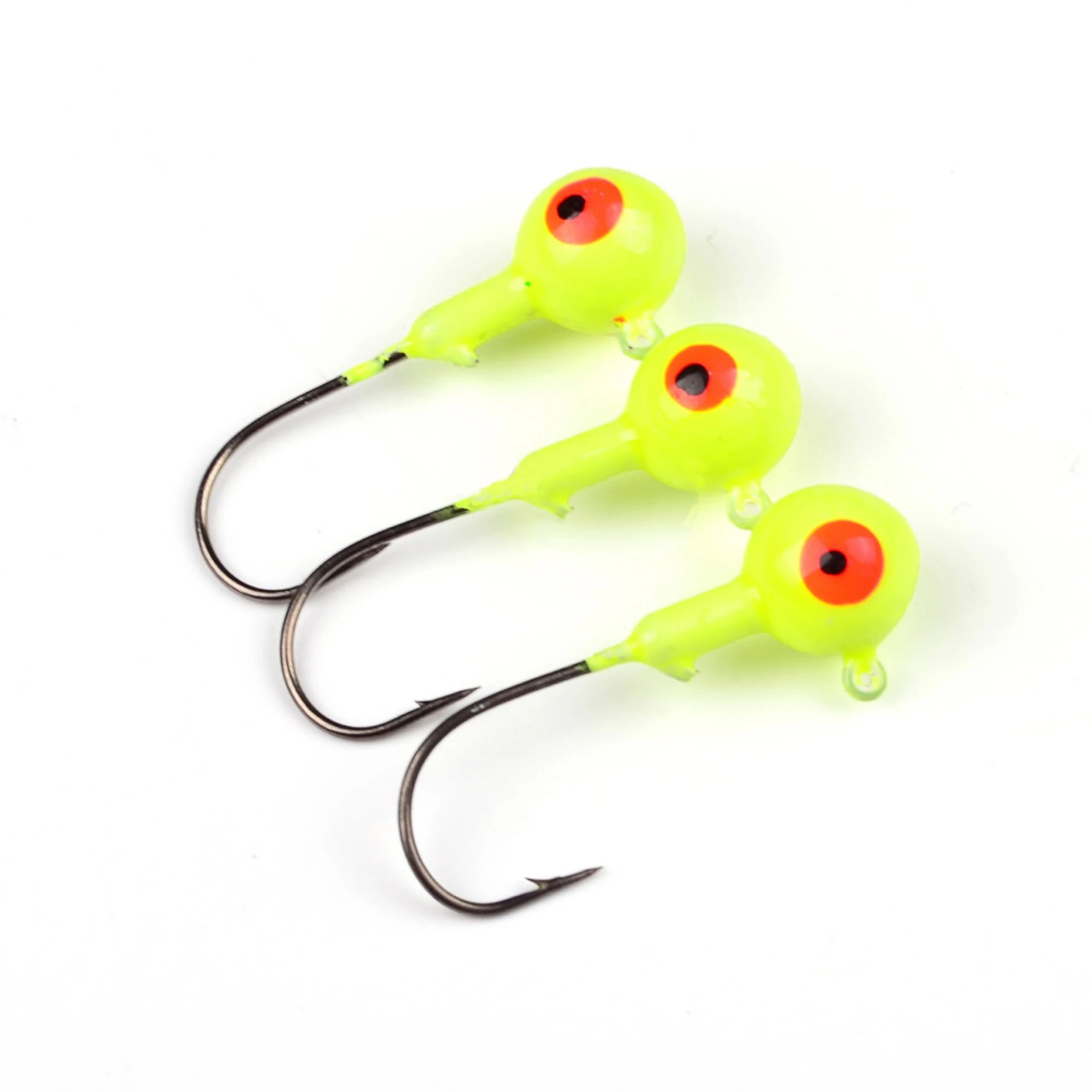 10pcs 2g-10g round lead head barbed single hooks bass hard metal jigs fishing ta - £27.82 GBP