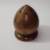 Vintage Solid Wood Acorn Pen Pencil Nut Pick Holder Desk Display Handmad... - $8.98