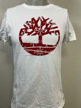 Timberland Mens Short Sleeve Cookie Tree Logo Holiday T-Shirt A1Z5K-100 ALL SIZE - $16.70