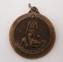 Good Shepherd Medal Brass Possibility Thinkers Creed Robert Schuller - $14.84