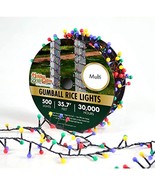 LED Gumball Cluster Rice Lights, 35.5-Ft., Multi-Color, 500-Ct. - €36,25 EUR