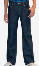 Faded Glory Boys Boot Cut Jeans Rinse Size 10 Husky Adjustable Waist NEW - $13.35