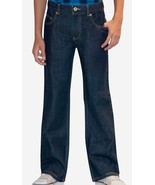 Faded Glory Boys Boot Cut Jeans Rinse Size 10 Husky Adjustable Waist NEW - $14.50