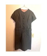 1950’s Secretary Core Charcoal Dress - $20.90