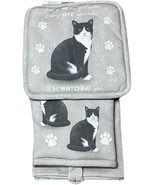 Black and White Cat 3-Piece Kitchen Set - Oven Mitt, Pot Holder &amp; Towel Set - €20,36 EUR