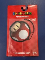 Super Mario Mushroom - Strawberry Scent Air Freshener -  NEW &amp; Sealed - £4.60 GBP