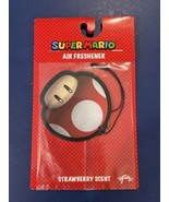 Super Mario Mushroom - Strawberry Scent Air Freshener -  NEW &amp; Sealed - £4.63 GBP