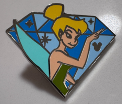 Disney 112120 DLR Tinker Bell 2015 Hidden Mickey Diamond Characters Pin - $258.16 MXN