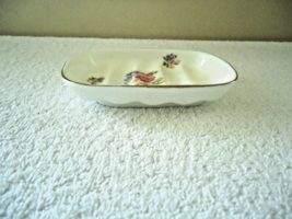 Vintage Floral &amp; Butterfly Themed Soap Dish &quot; Beautiful Collectioble Item &quot; - £12.42 GBP