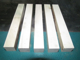 Five (5) Pieces Kiln Dried American Holly Pen Lathe Blanks 6&quot; X 3/4&quot; X 3/4&quot; - £11.83 GBP