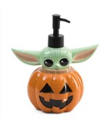 NWT Disney Jay Franco Baby Yoda Pumpkin Halloween Lotion Dispenser Pump ... - £35.30 GBP