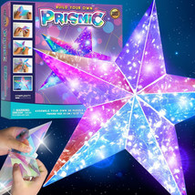 PRISMIC Make Your Own 3D Star Light Art &amp; Craft Kit - Unique Gifts for 8 + Ye... - £7.78 GBP