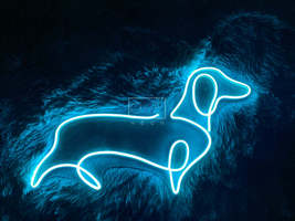 Sausage Dog | LED Neon Sign - £117.68 GBP+