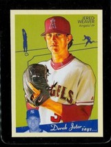 2008 Upper Deck Goudey Baseball Trading Card #93 JARED WEAVER Los Angeles Angels - £7.78 GBP