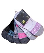 Six (6) All in Motion™ ~ Women&#39;s Size 4-10 ~ Liner Athletic Socks ~ Mult... - $42.10 CAD