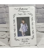 Patterns By Connie Lee Finchum Doll Dress Sewing Pattern Felicity #P257  - £7.77 GBP