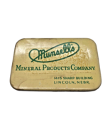 RARE Munsell&#39;s Mineral Products Company Tin Advertising Lincoln Nebraska... - $82.10 CAD